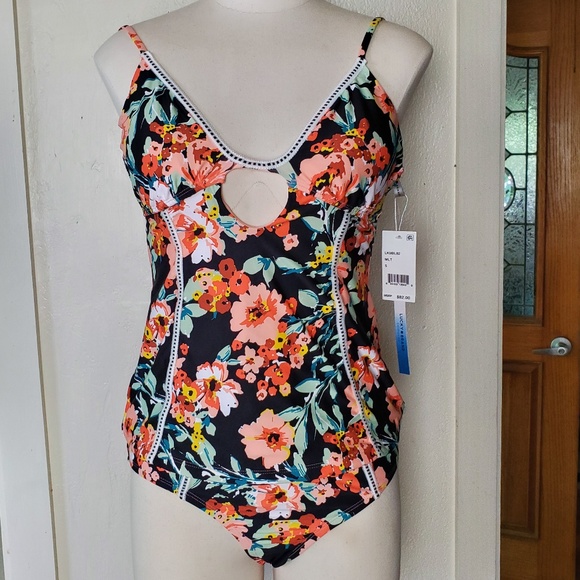 One Piece Swimsuit Lucky Brand Swimwear 2019 Lucky Brand Retro
